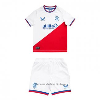 Camiseta Segunda Rangers 2022 2023 Nino