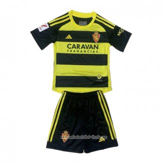 Camiseta Segunda Real Zaragoza 2023 2024 Nino