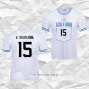 Camiseta Segunda Uruguay Jugador F.Valverde 2022