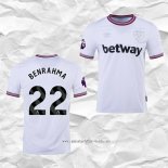 Camiseta Segunda West Ham Jugador Benrahma 2023 2024