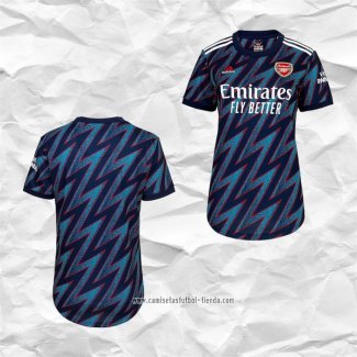 Camiseta Tercera Arsenal 2021 2022 Mujer