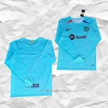 Camiseta Tercera Barcelona 2023 2024 Manga Larga