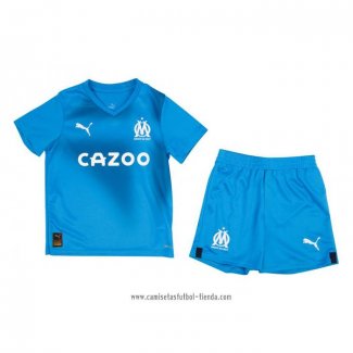 Camiseta Tercera Olympique Marsella 2022 2023 Nino