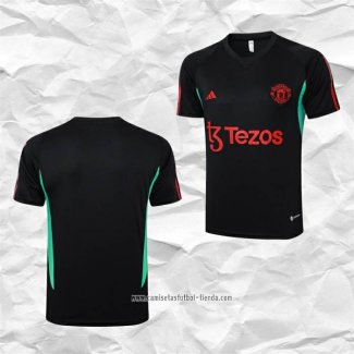 Camiseta de Entrenamiento Manchester United 2023-2024 Negro