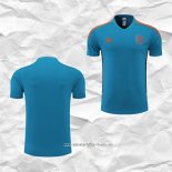 Camiseta de Entrenamiento Manchester United 2022 2023 Azul