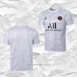 Camiseta de Entrenamiento Paris Saint-Germain Jordan 2021 2022 Blanco