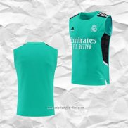 Camiseta de Entrenamiento Real Madrid 2022 2023 Sin Mangas Verde