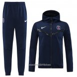 Chandal con Capucha del Paris Saint-Germain 2022 2023 Azul