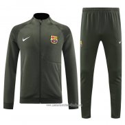 Chandal de Chaqueta del Barcelona 2023 2024 Verde