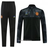 Chandal de Chaqueta del Manchester United Special 2021 2022 Negro