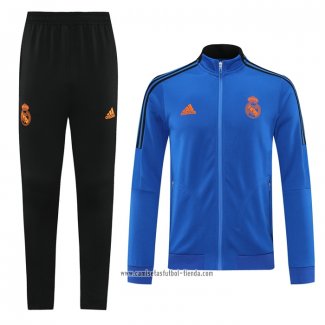 Chandal de Chaqueta del Real Madrid 2021 2022 Azul