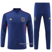 Chandal de Sudadera del Ajax 2022 2023 Azul