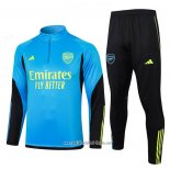 Chandal de Sudadera del Arsenal 2023 2024 Azul