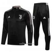 Chandal de Sudadera del Juventus 2021 2022 Negro