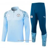 Chandal de Sudadera del Manchester City 2023 2024 Azul
