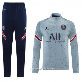 Chandal de Sudadera del Paris Saint-Germain Jordan 2021 2022 Gris