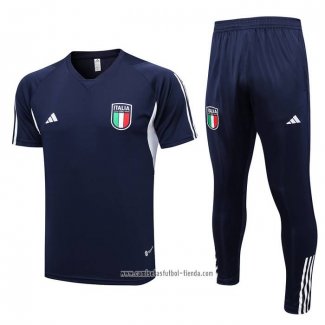 Chandal del Italia 2023 2024 Manga Corta Azul