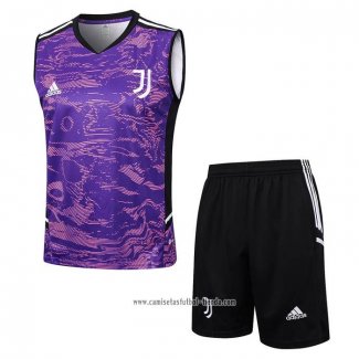 Chandal del Juventus 2023 2024 Sin Mangas Purpura