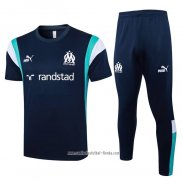 Chandal del Olympique Marsella 2023 2024 Manga Corta Azul