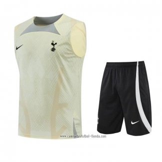 Chandal del Tottenham Hotspur 2022 2023 Sin Mangas Amarillo