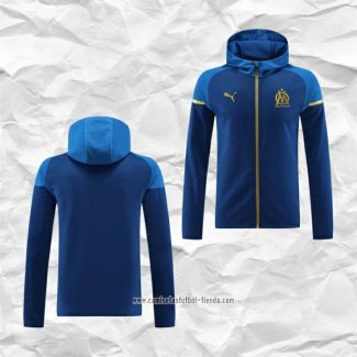 Chaqueta con Capucha del Olympique Marsella 2023 2024 Azul