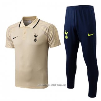 Conjunto Polo del Tottenham Hotspur 2022 2023 Amarillo