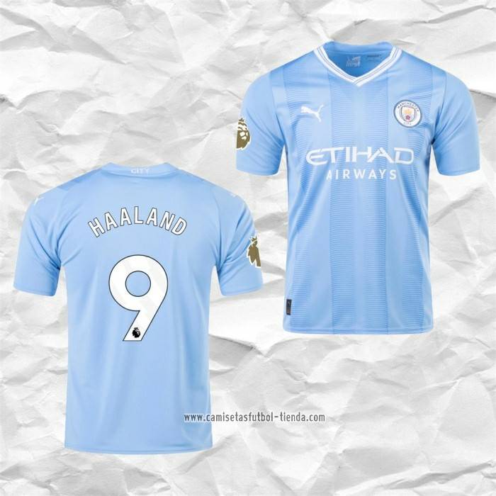 Flocage officiel - Manchester City, Haaland, 2023/2024, domicile - Le