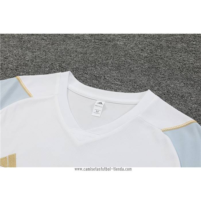 Chandal del Argelia 2023 2024 Manga Corta Blanco - Pantalon Corto