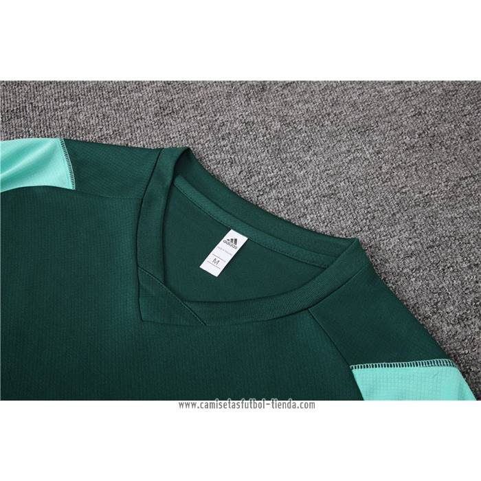 Chandal del Argelia 2023 2024 Manga Corta Verde - Pantalon Corto