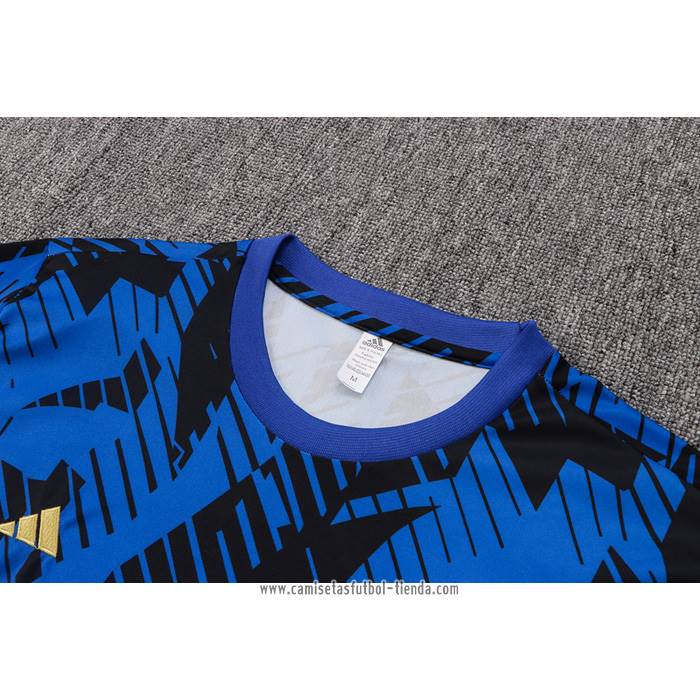 Chandal del Argentina 2022 Manga Corta Azul - Pantalon Corto