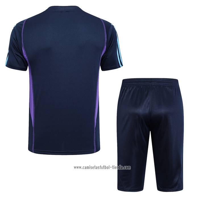 Chandal del Argentina 2023 2024 Manga Corta Azul - Pantalon Corto