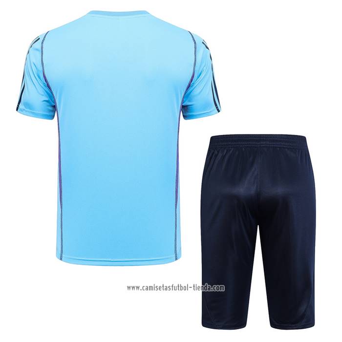Chandal del Argentina 2023 2024 Manga Corta Azul - Pantalon Corto