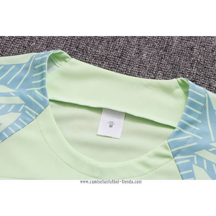 Chandal del Brasil 2022 2023 Manga Corta Verde - Pantalon Corto
