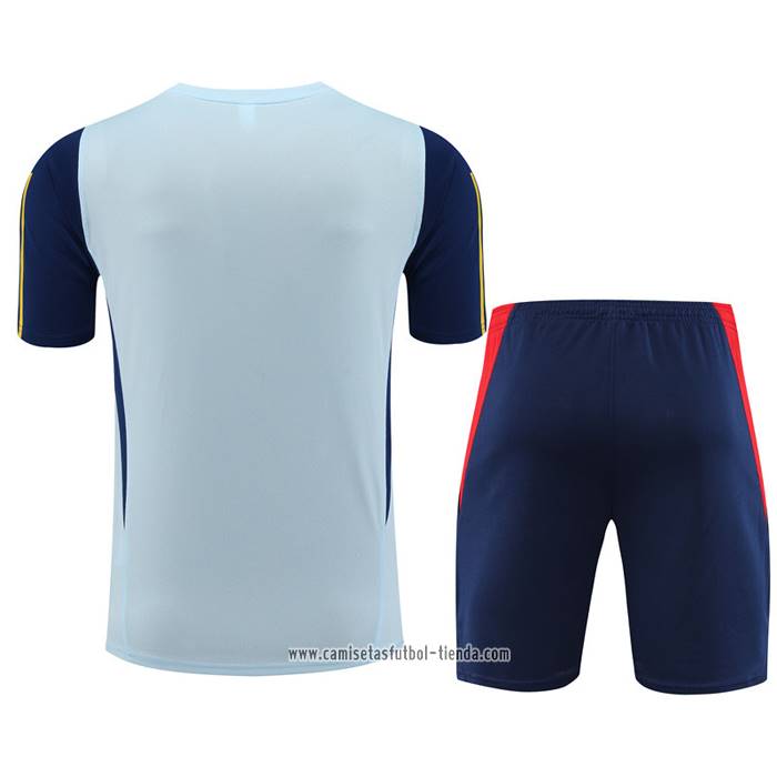 Chandal del Espana 2023 2024 Manga Corta Azul - Pantalon Corto