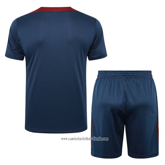 Chandal del Inglaterra 2024 2025 Manga Corta Azul - Pantalon Corto