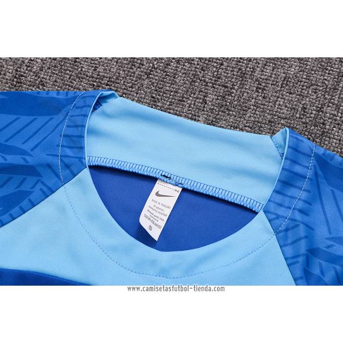 Chandal del Inglaterra 2022 2023 Manga Corta Azul - Pantalon Corto