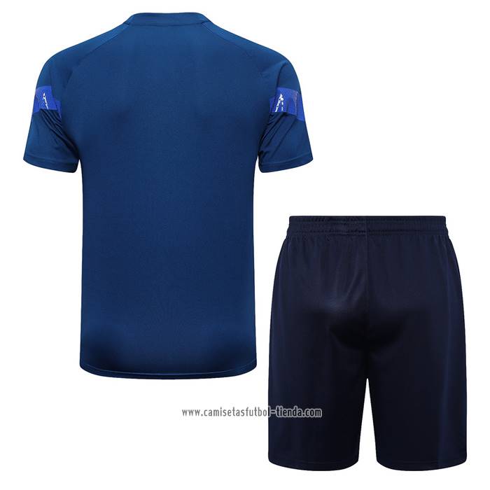 Chandal del Italia 2022 2023 Manga Corta Azul - Pantalon Corto