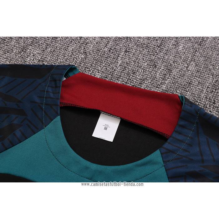 Chandal del Portugal 2022 2023 Manga Corta Negro - Pantalon Corto