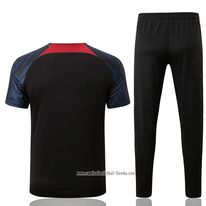 Chandal del Portugal 2022 2023 Manga Corta Negro
