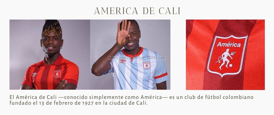 Camiseta America de Cali 2022 2023