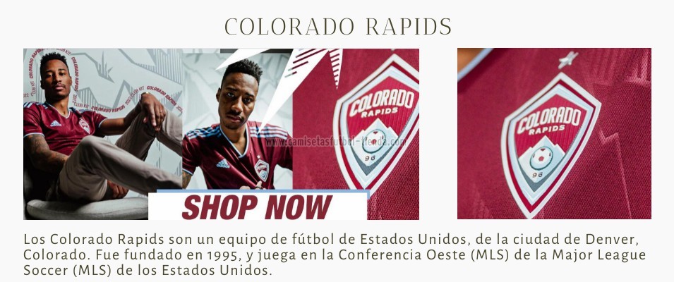 Camiseta Colorado Rapids 2022 2023