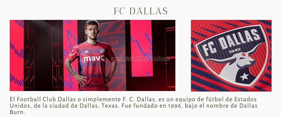 Camiseta FC Dallas 2022 2023