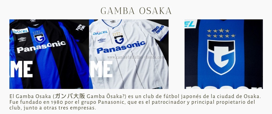 Camiseta Gamba Osaka 2022 2023