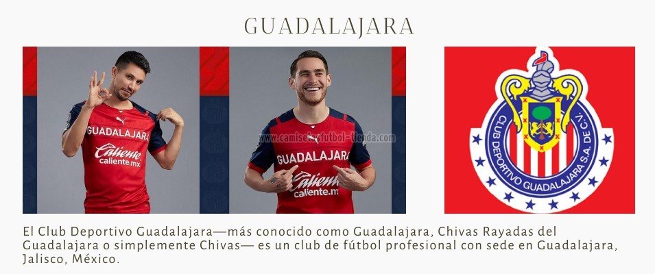Camiseta Guadalajara 2022 2023