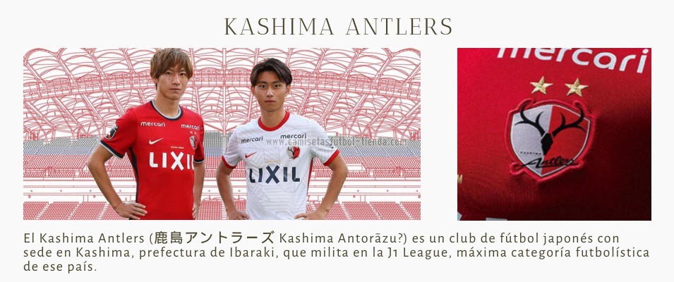 Camiseta Kashima Antlers 2022 2023