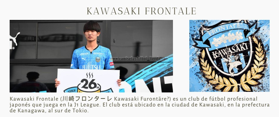 Camiseta Kawasaki Frontale 2022 2023