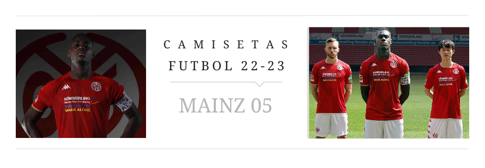 Camiseta Mainz 05 2022 2023