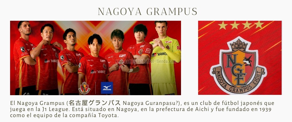 Camiseta Nagoya Grampus 2022 2023