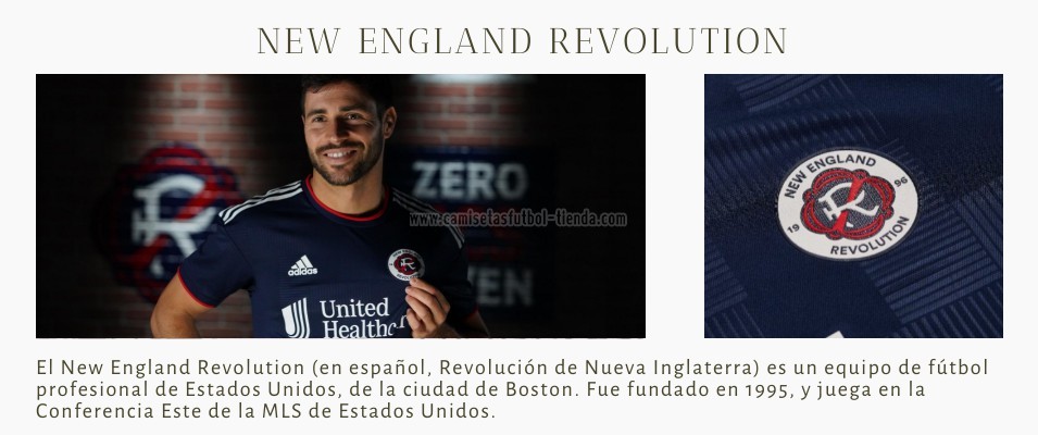 Camiseta New England Revolution 2022 2023