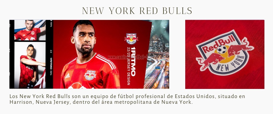 Camiseta New York Red Bulls 2022 2023